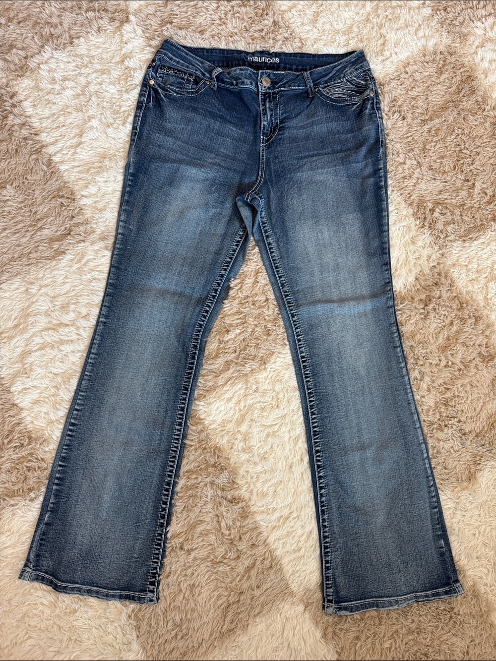 Maurices Women's Embellished Bootcut Jeans